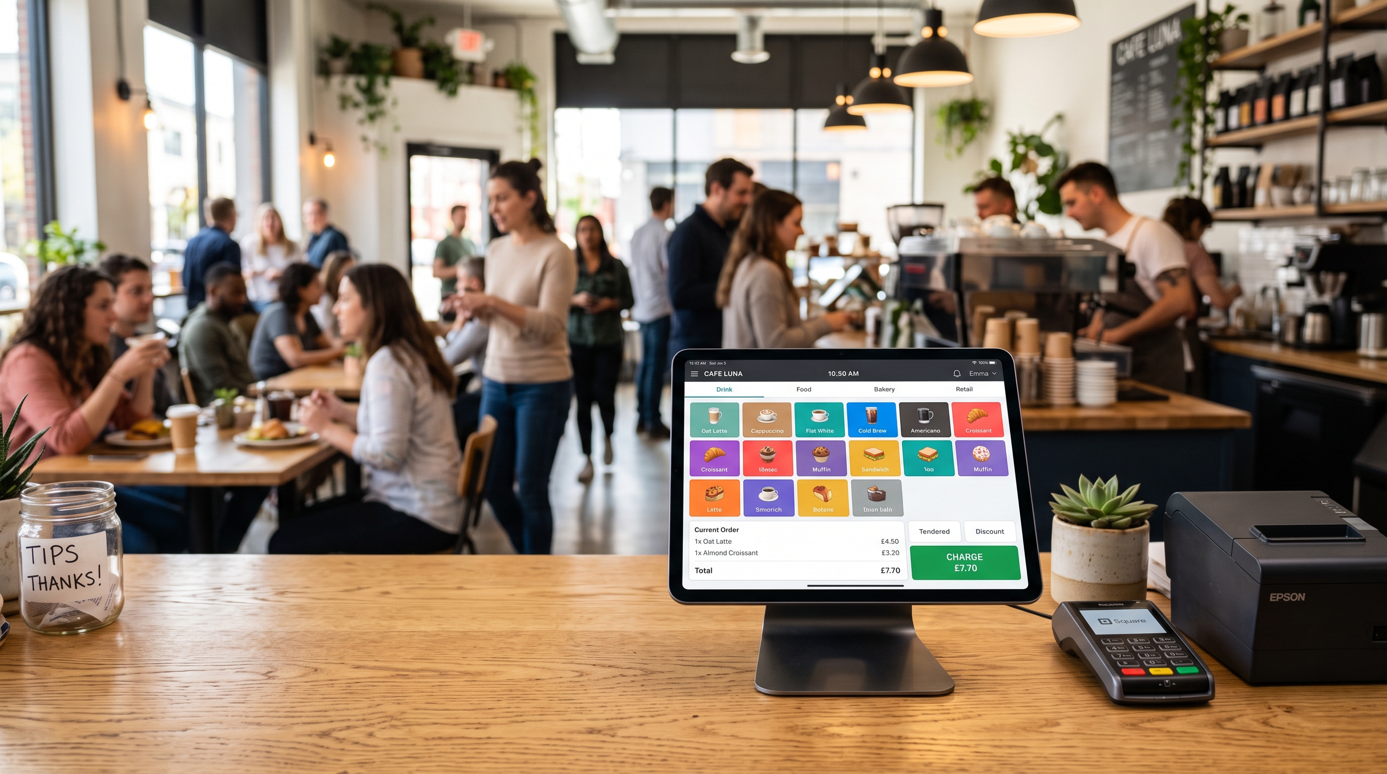 MayPOS Kafe ve Restoran POS Ekranı